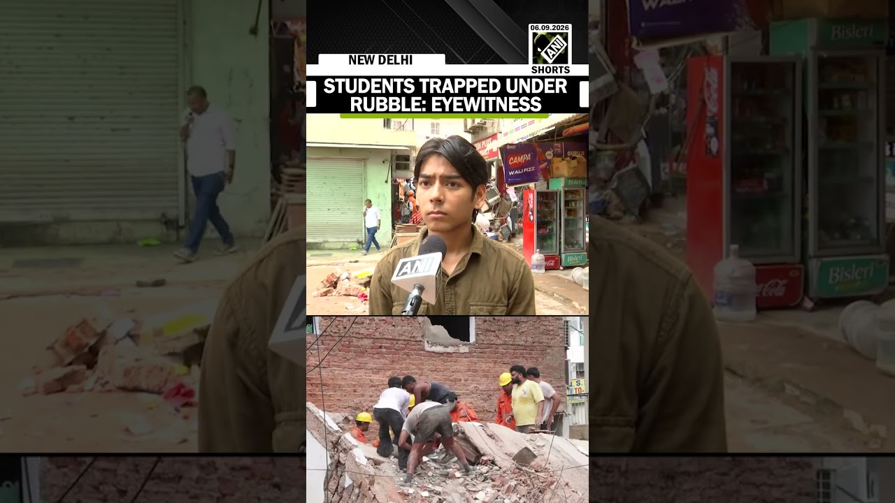 Delhi Building Collapse: Eyewitness Says Students Trapped Under Rubble At Satya Niketan PG