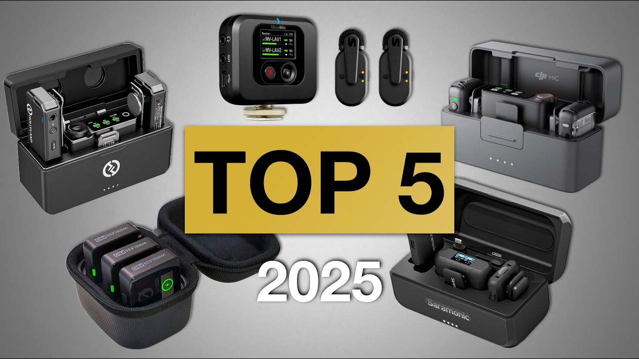 LOS 5 MEJORES MICRÓFONOS INALÁMBRICOS DE 2025 | GUÍA COMPLETA