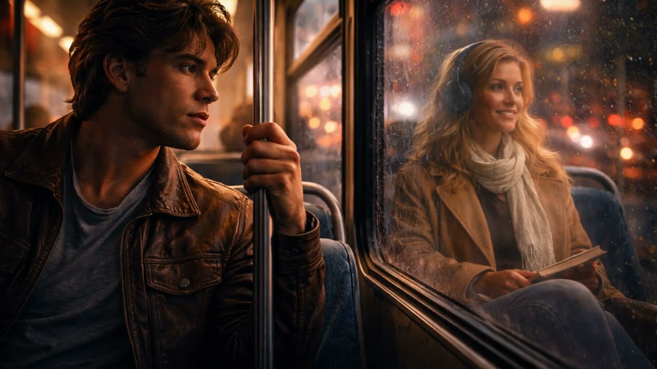 The Girl on the 8:15 | 80s Romantic Ballad | Emotional Love Song | Neon Hearts