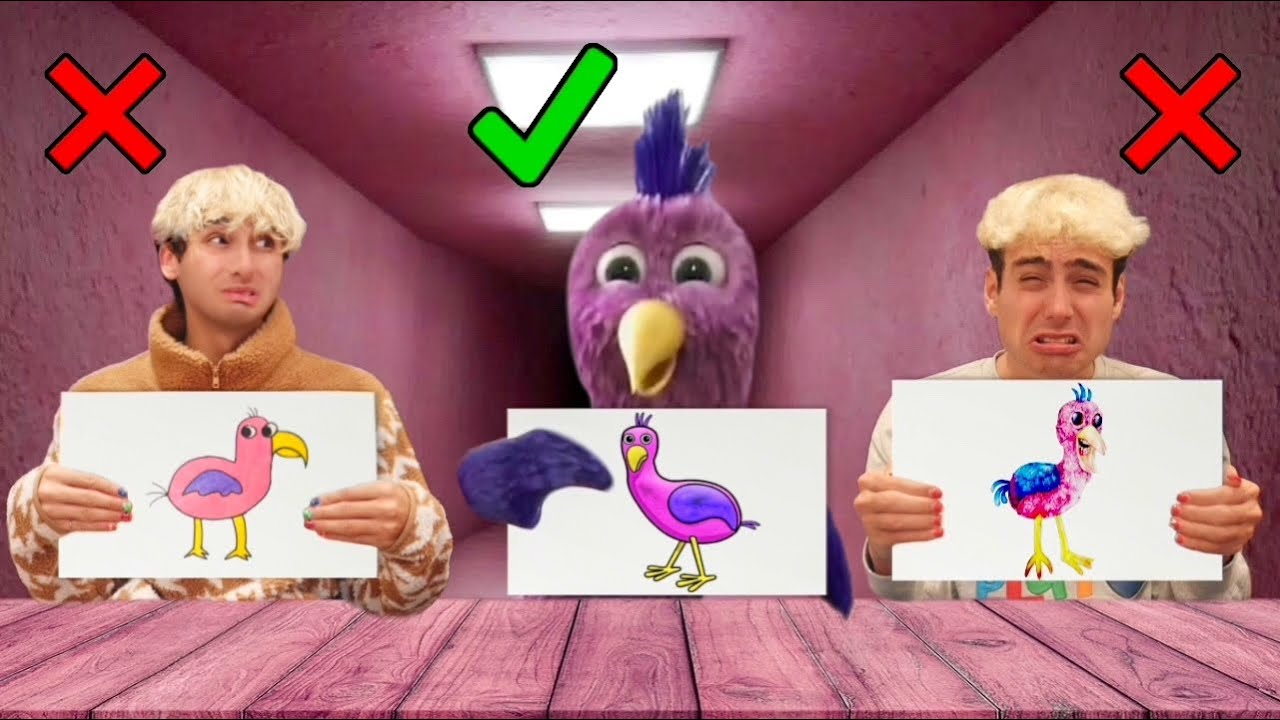 CHI DISEGNA MEGLIO OPILA BIRD VINCE CON I MOSTRI DI BANBAN!! 😱 *challenge epica*