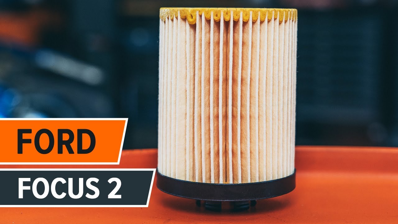 Cómo cambiar el aceite de motor, filtro de óleo en FORD FOCUS 2 INSTRUCCIÓN | AUTODOC