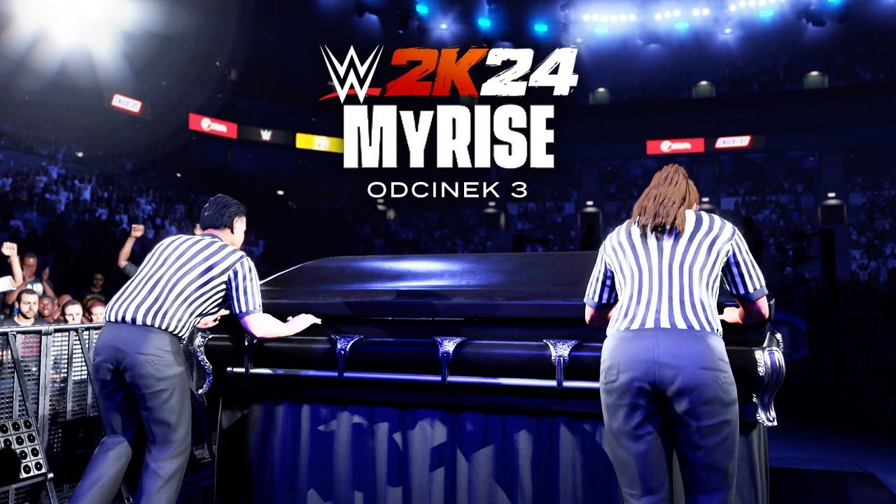 CASKET MATCH o MISTRZOSTWO WWE! | WWE 2K24 MyRise Undisputed - Odc 3
