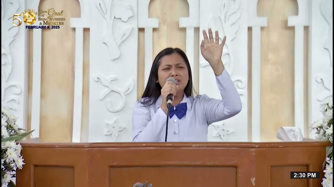 JMCIM testimony of beloved sister Angie Brotonel, 50th golden jubilee