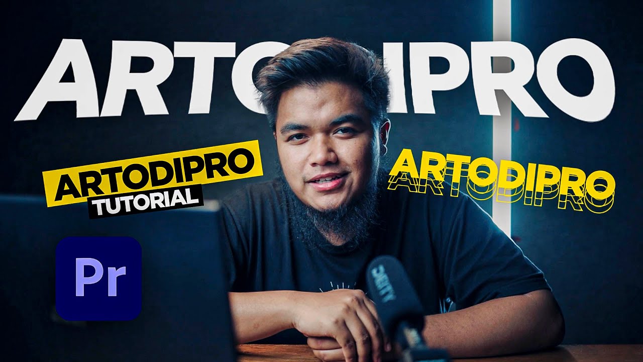 Cara membuat TEXT ANIMATION di Premiere Pro..! MUDAH..!