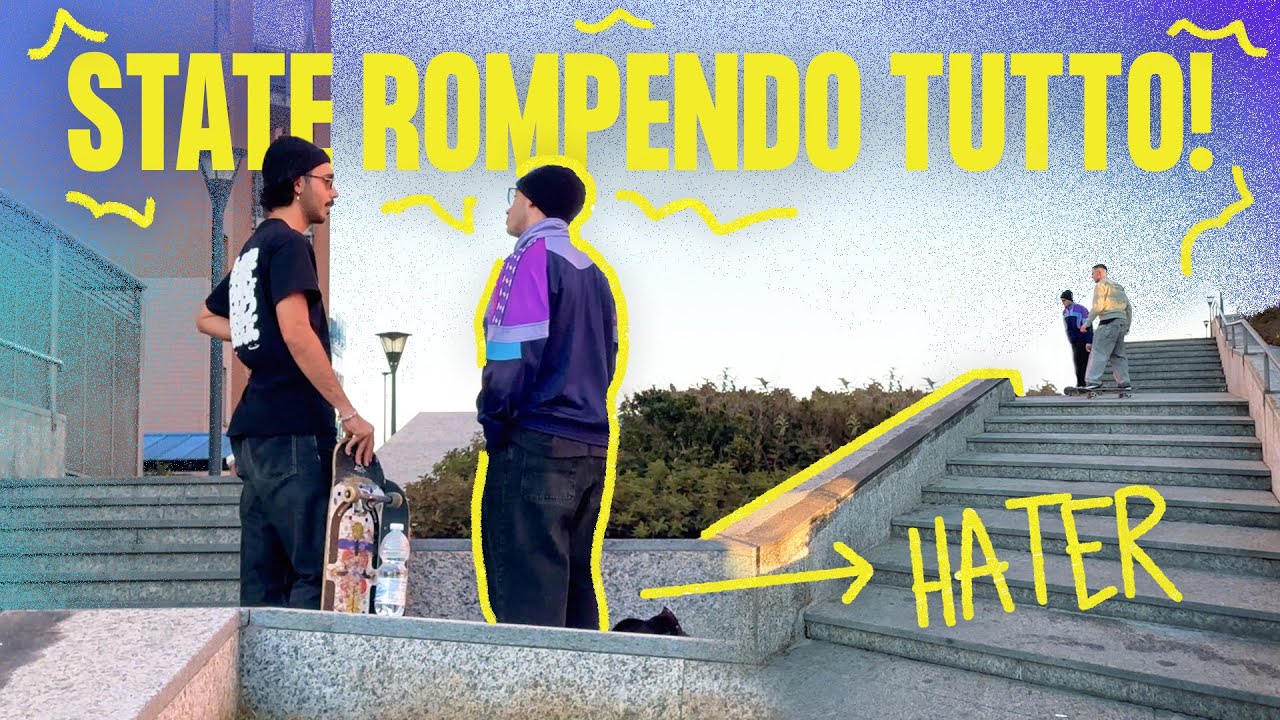 CACCIATI DALLO SPOT MIGLIORE DI TORINO 🚔 SKATE VLOG ITA