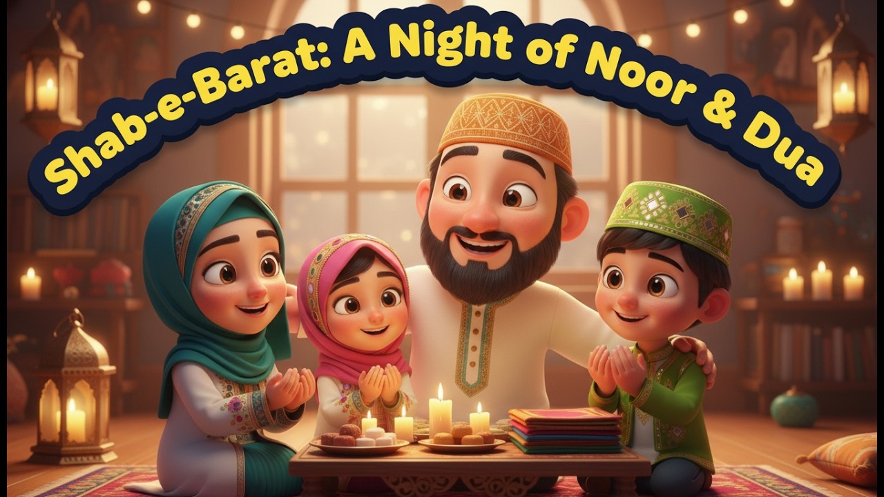 Shab-e-Barat: A Night of Noor & Dua | SimSim Kids Learning🌸