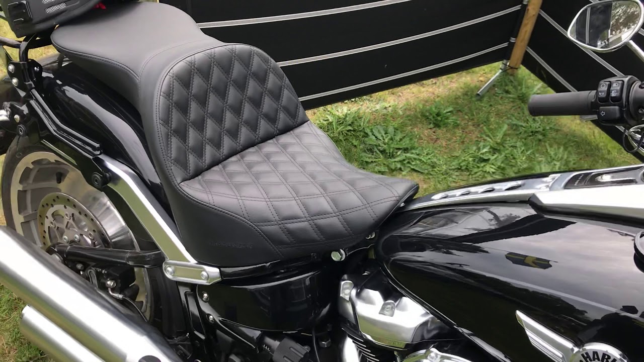 Saddlemen Explorer Seat On My Harley Davidson FatBoy