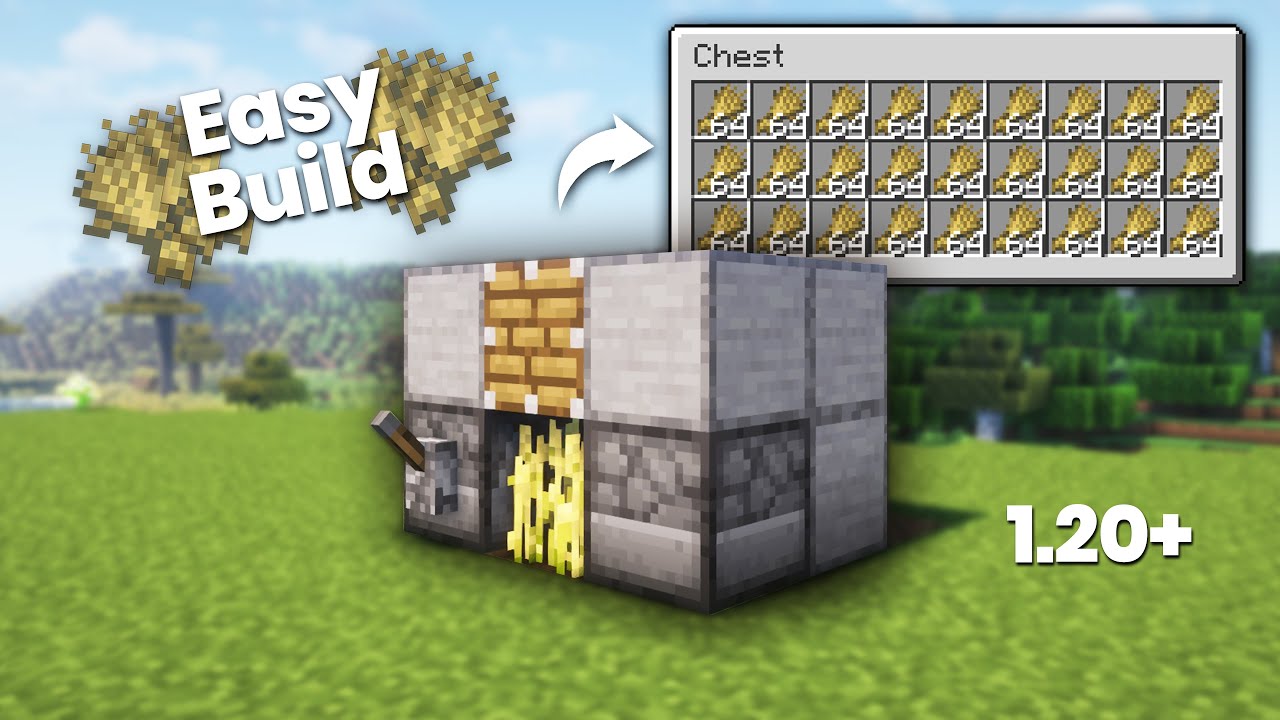 Easy automatic wheat farm 1.21+ Java
