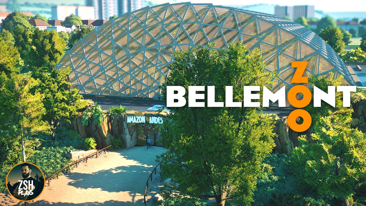 Building for Sloths & Spectacled Bears in Planet Zoo! | Bellemont Zoo