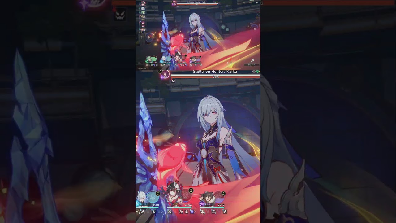 Jingliu damage with full buff list | #honkaistarrail #genshinimpact #genshin #gacha #shorts #moc