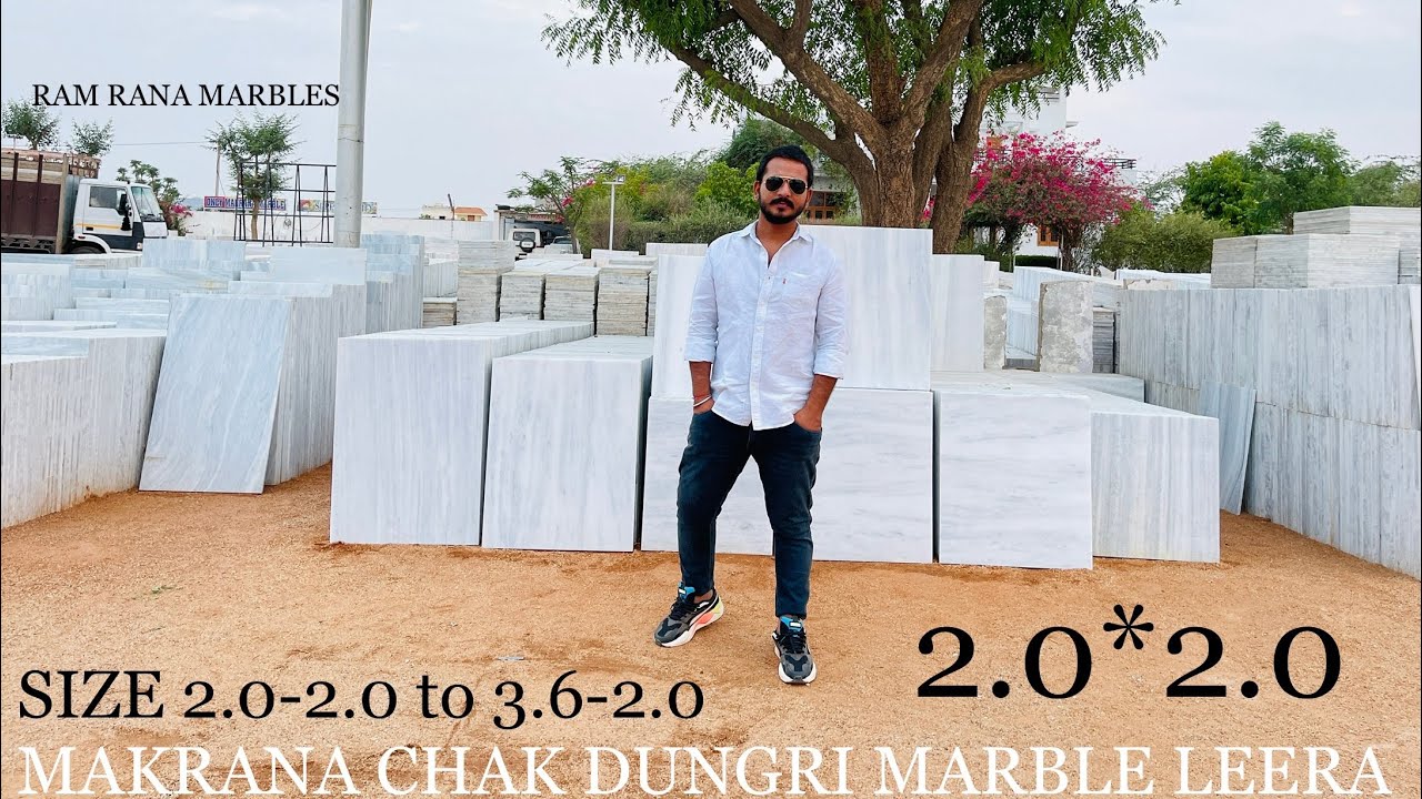 Makrana chak dungri leera size 2.0-2.0 to 3.6-2.0. Dungri marble leera. White marble leera size 2 -2