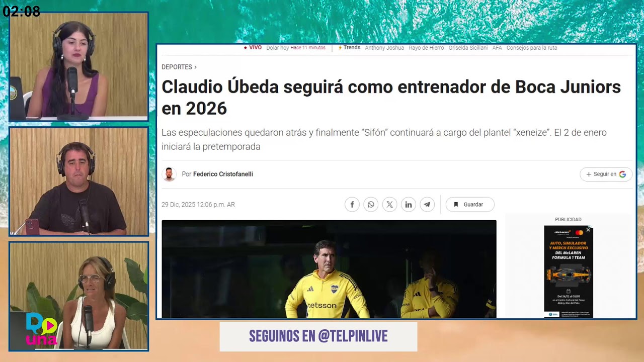 EP #77 | De Una: Astrolog&iacute;a con Lucrecia Storni / Daiana Tiemersma: entrenar durante el verano