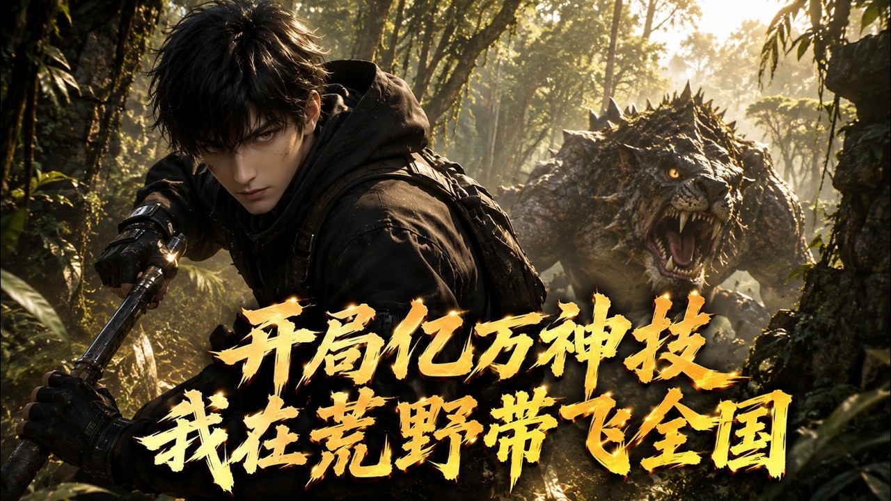 🔥【新番上线】《开局亿万神技，我在荒野带飞全国》#动漫#逆袭#一口气看完