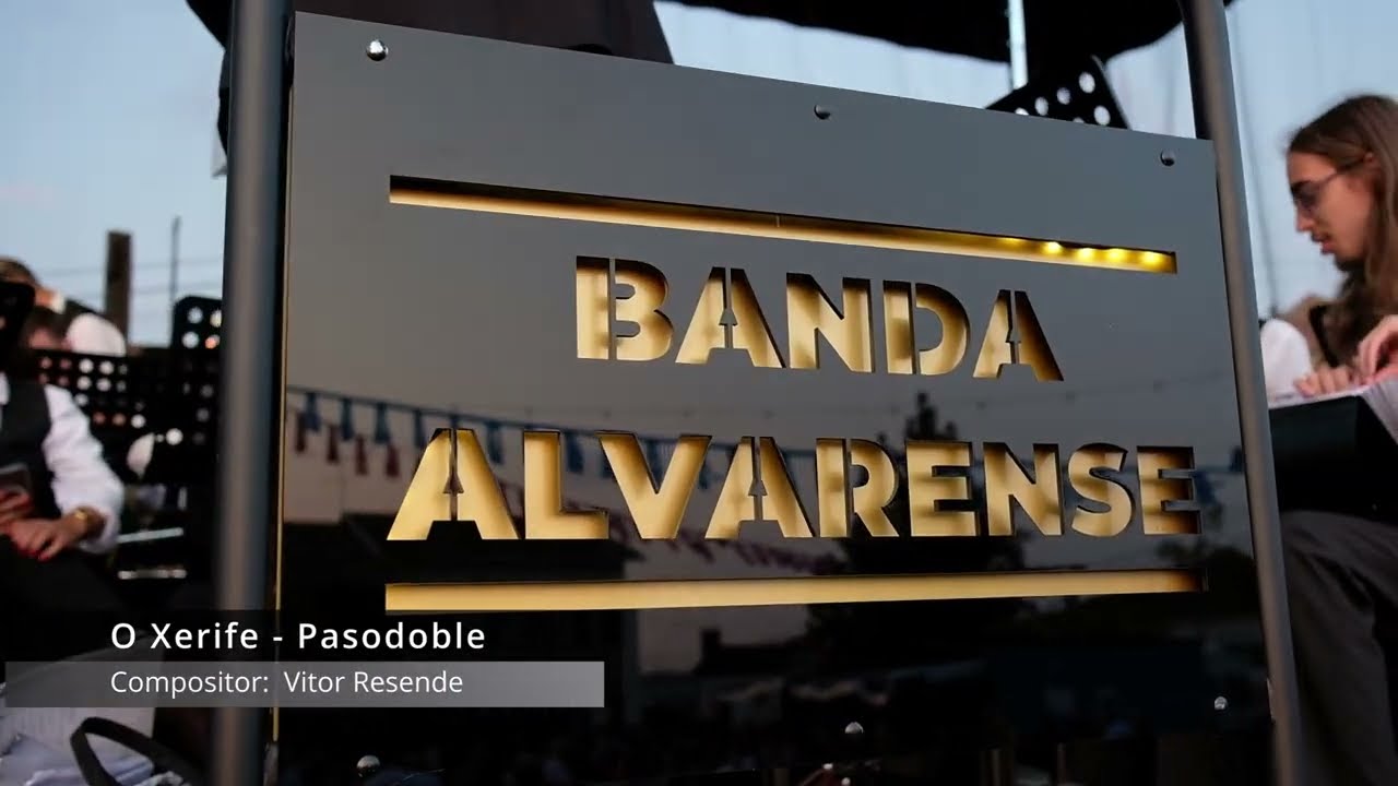 Xerife - pasodoble  - de Vitor Resende  -  Banda Alvarense