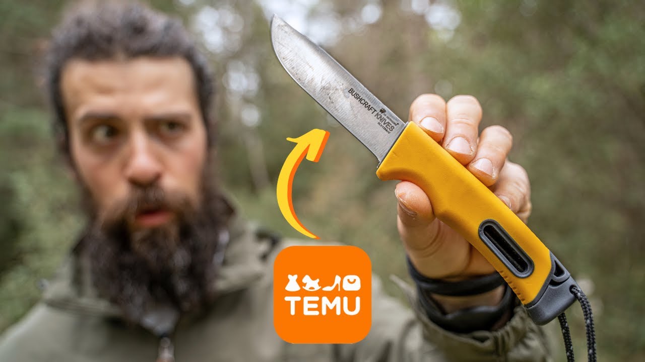 TEST Duro del Coltello di TEMU da SURVIVAL Made in China