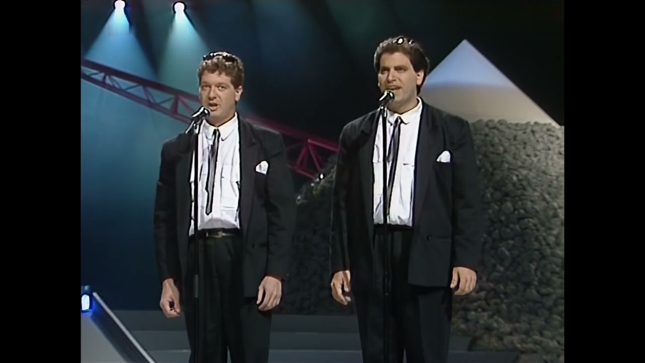 Datner and Kushnir - Shir Habatlanim - Israel - Eurovision Song Contest 1987 [ Lazy Bums ]