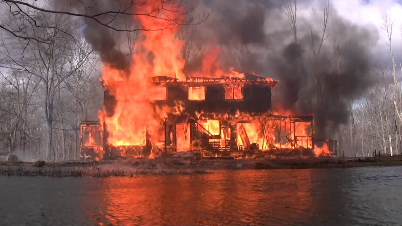 Pound Ridge - Live Burn Training Exercise (part 1)