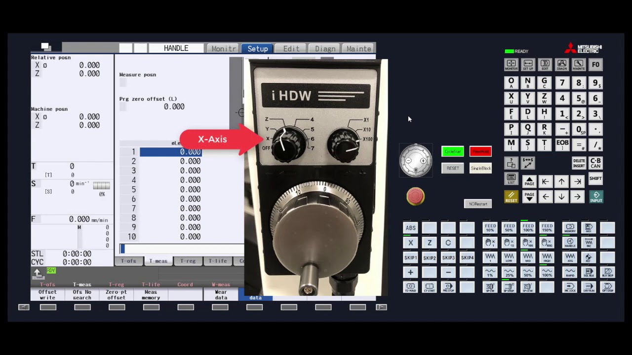 Mitsubishi Electric CNC Quick Tips: How to touch Tools Off for Lathe Applications