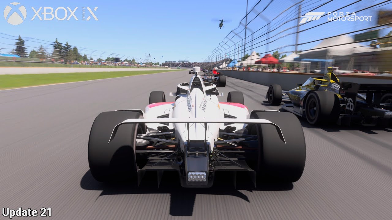 Forza Motorsport Update 21: Honda Indycar '25 (Oval kit) - Indianapolis Speedway [4K.XSX]