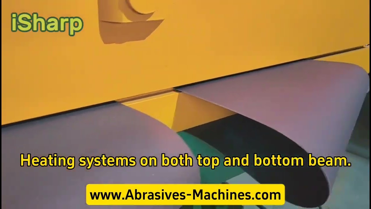 iSharp Abrasive Belt Joint Pressing Machine for making sand belt