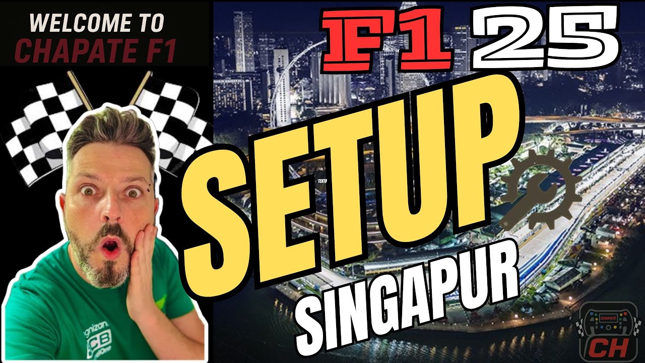 F1 25 – Setup META Singapur 🔧 + Cómo clavar la vuelta rápida