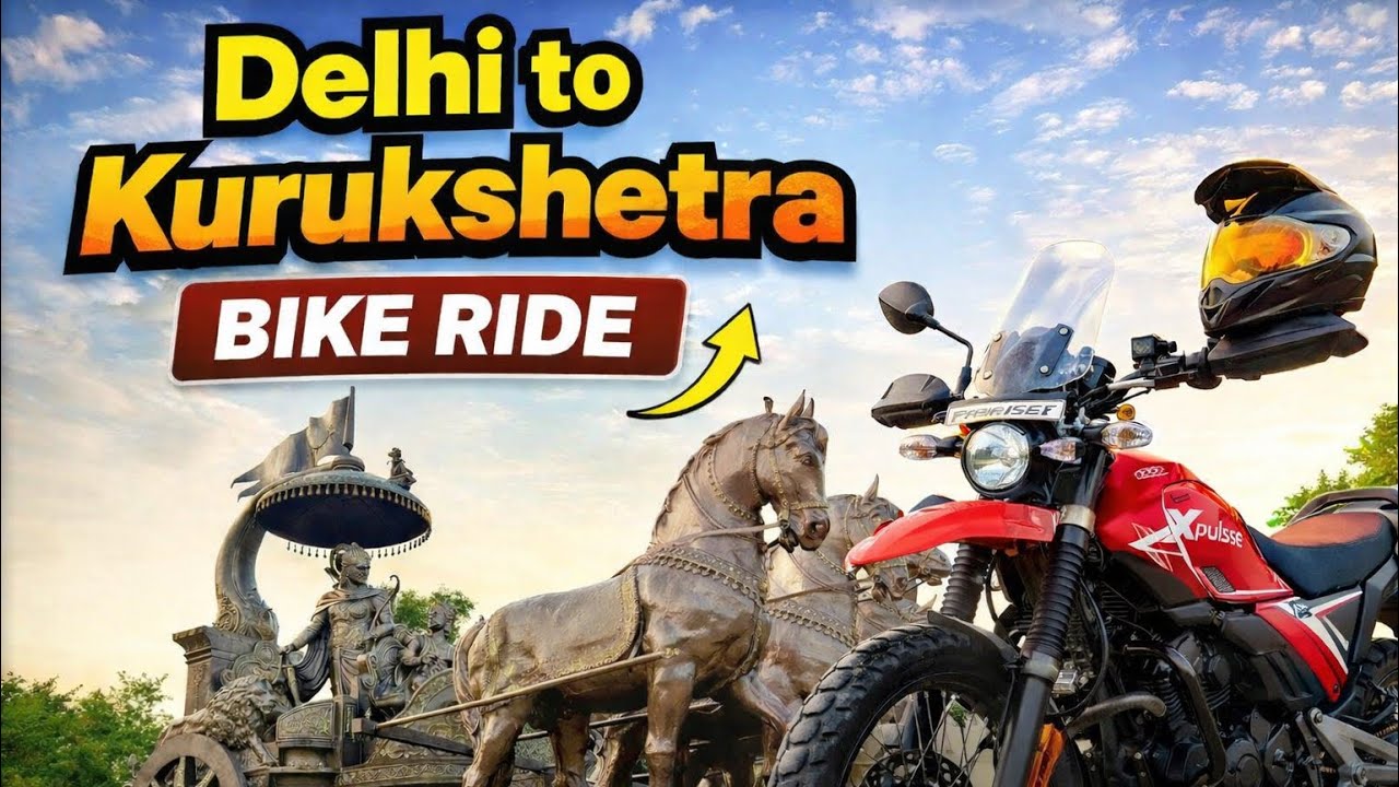 Delhi to Kurukshetra || Battle of Mahabharata || Bhagavad Gita || #kurukshetra #vlog #krishna