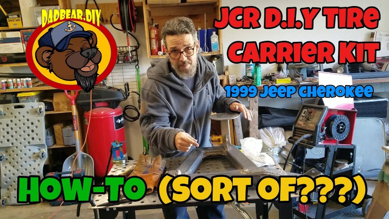 Jeep Cherokee - JCR DIY Tire Carrier How-To (Sort of???)