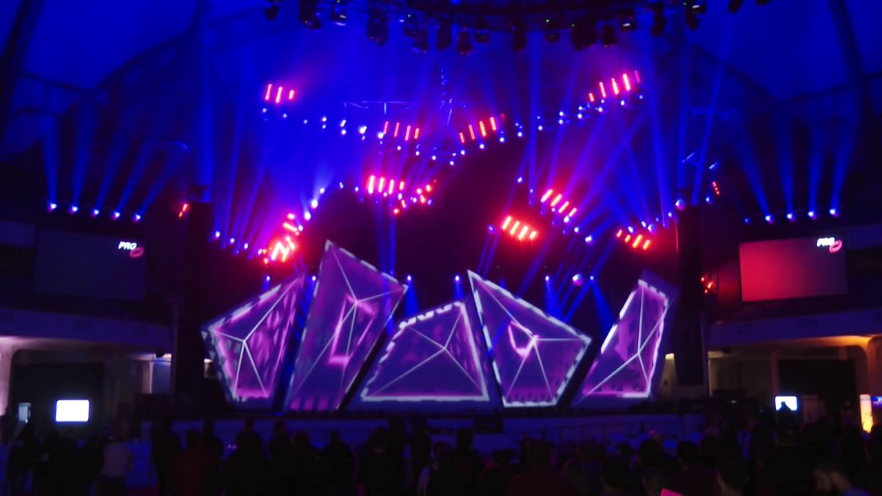 PRG Stage Laser Show at Prolight&Sound / Musikmesse 2015 | RTI Lasers, Laserworld Group