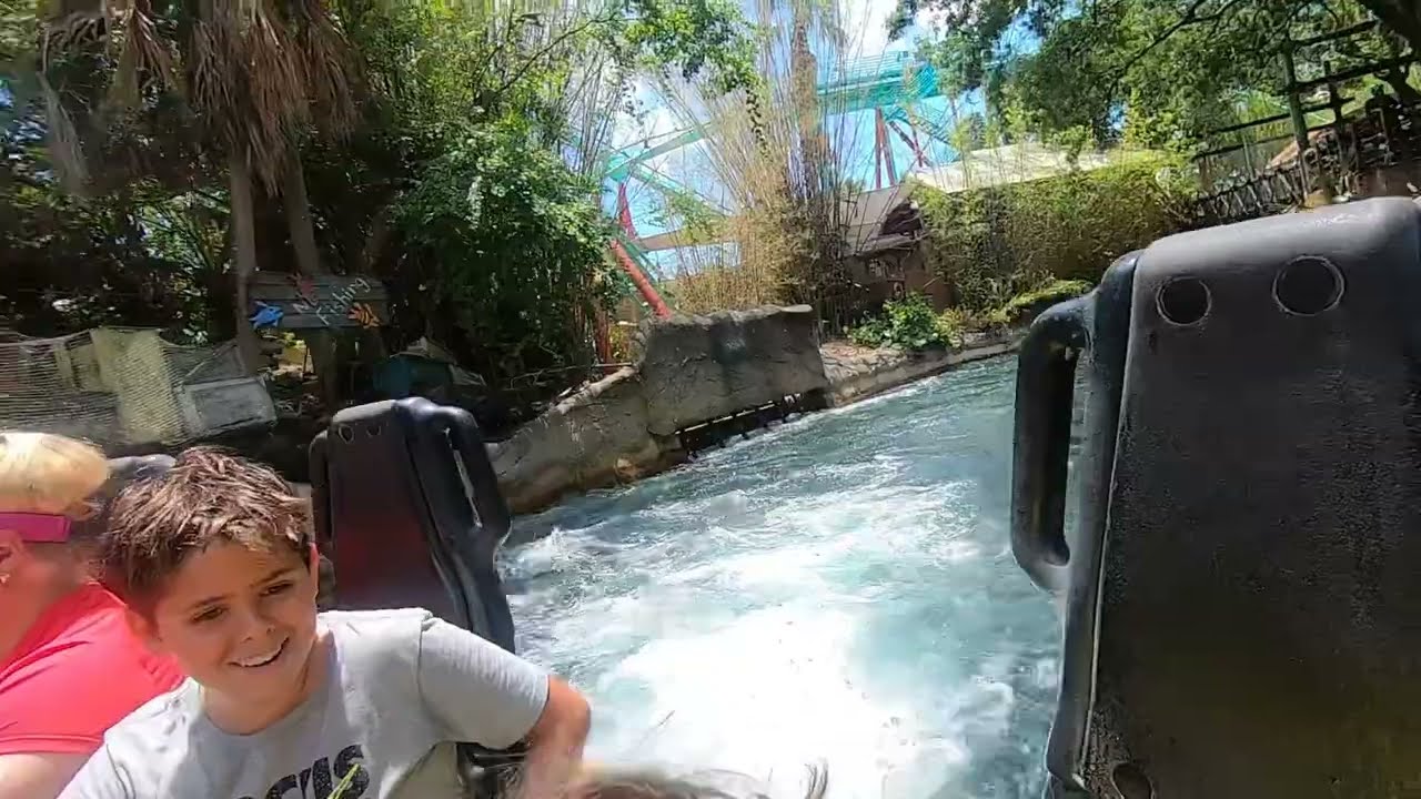 CONGO RIVER RIDE Busch Gardens Tampa Florida