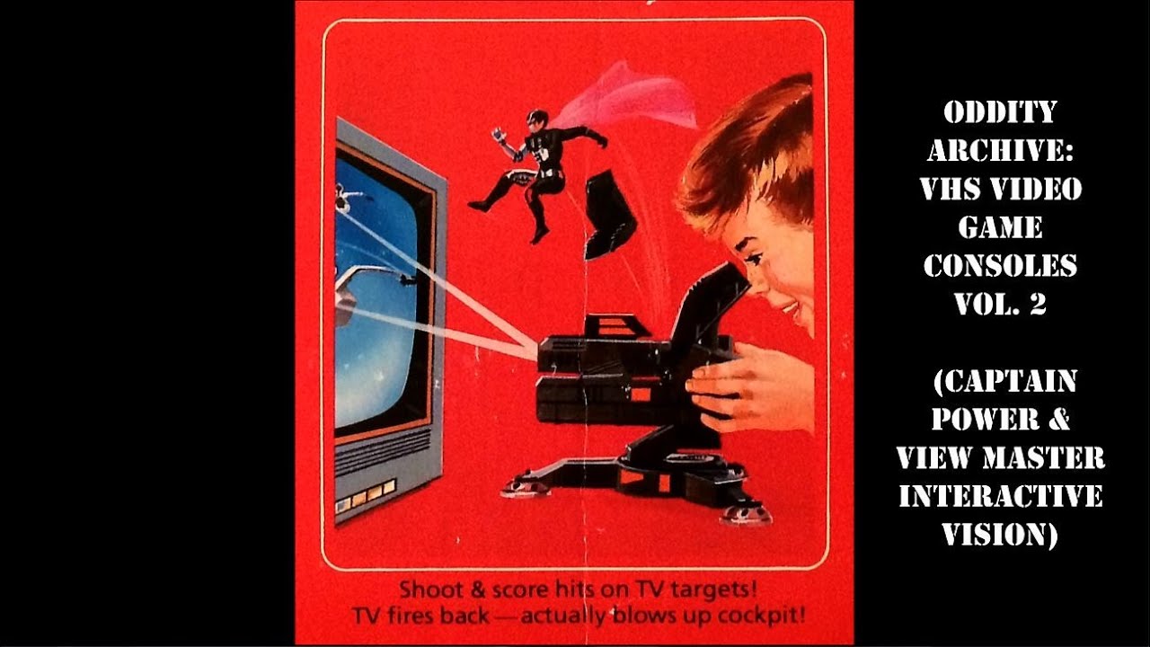 Oddity Archive: Episode 102 – VHS Game Consoles Vol. 2 (Captain Power & Interactive Vision)