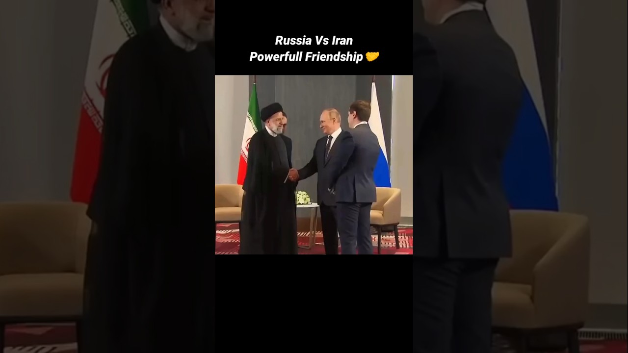 Russia Vs Iran Powerfull Friendship🤝 Putin Power #russia #iran #putin