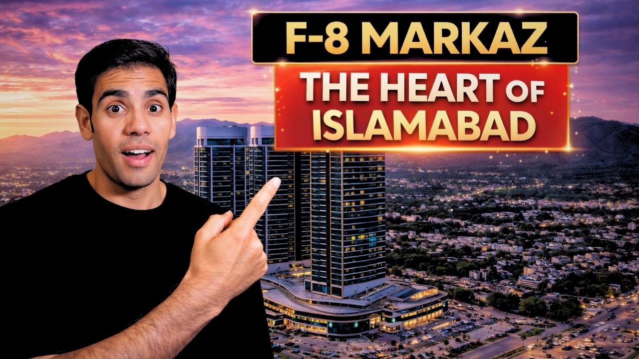 F-8 Islamabad by Bicycle | The Sector That Runs Quietly The Story Of  F-8 
