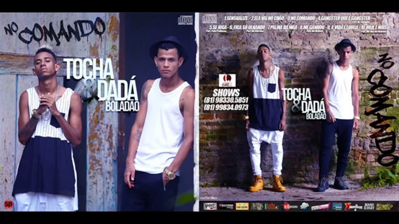 MC TOCHA E DADÁ BOLADÃO - NO COMANDO - CD PROMOCIONAL 2016