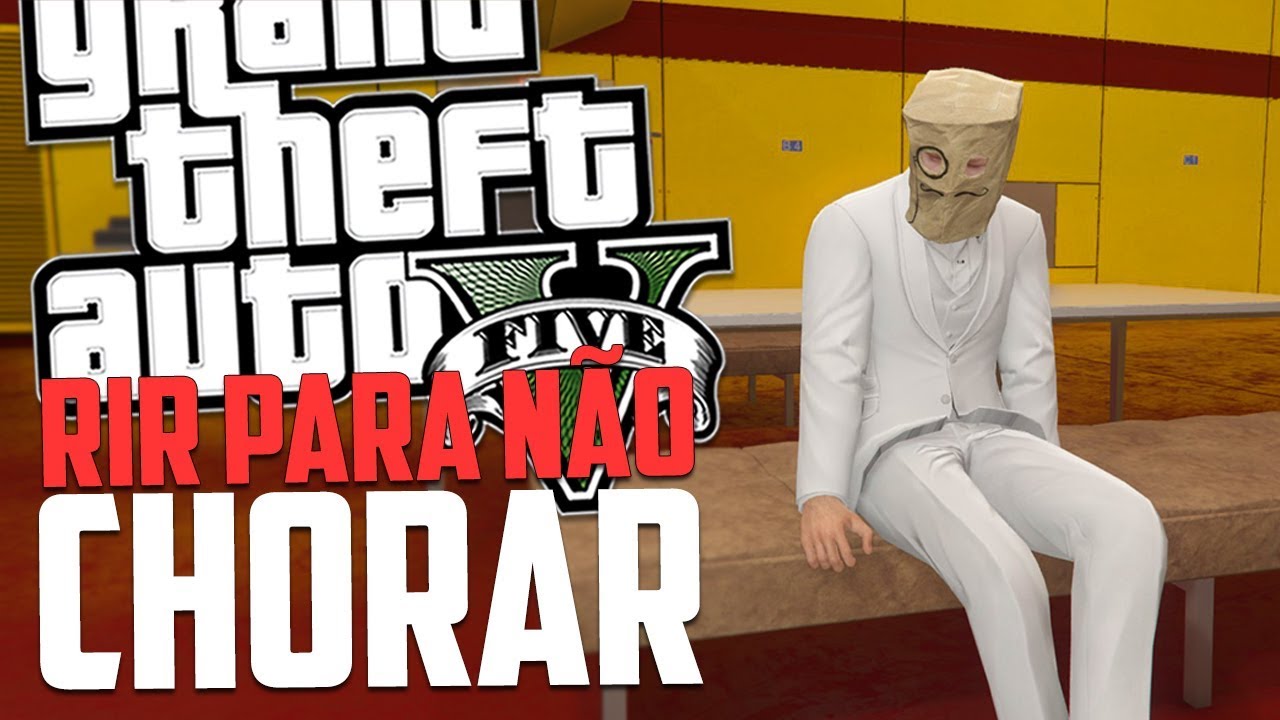 RINDO PARA NÃO CHORAR! - GTA 5 Momentos Engraçados