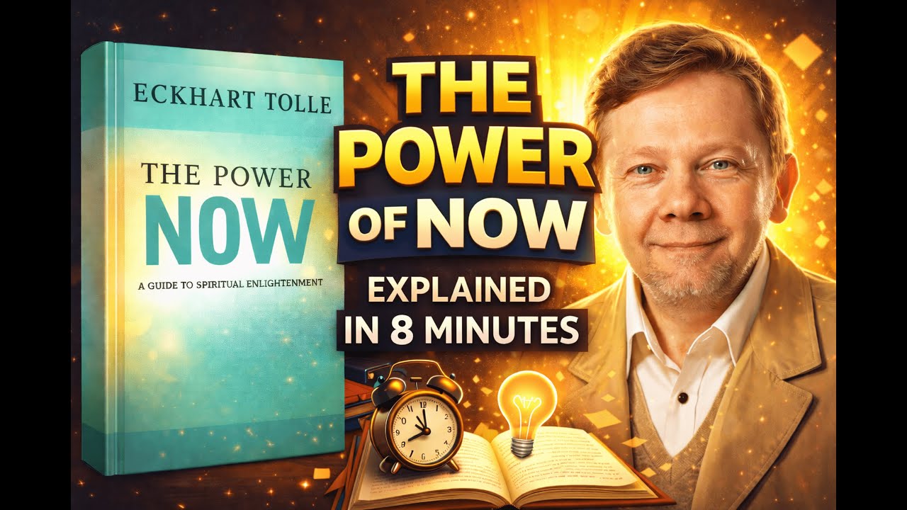 The Power of Now Explained in 8 Minutes
