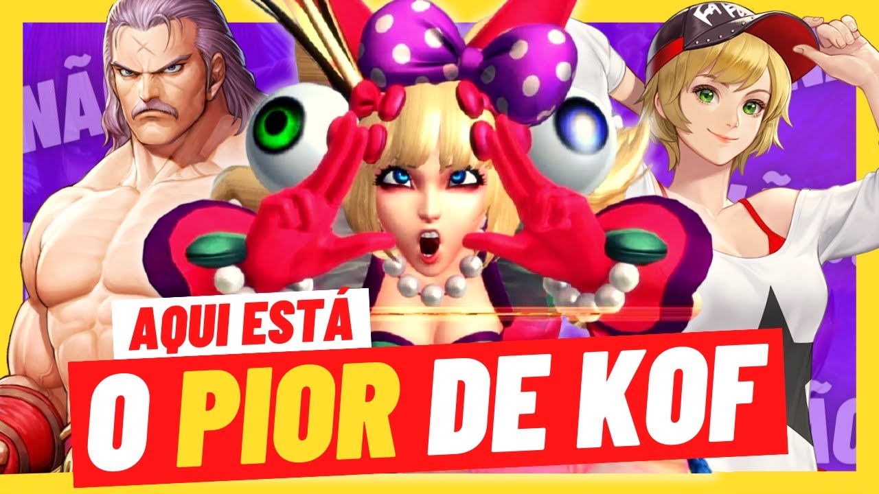 20 PIORES personagens de KOF que NÃO queremos NUNCA MAIS | com @LutchJogos e @RockySilvaBR