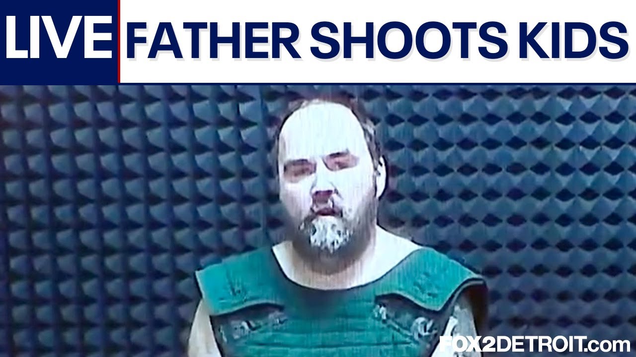 LIVE I Michigan father accused of shooting 3 children appears in court