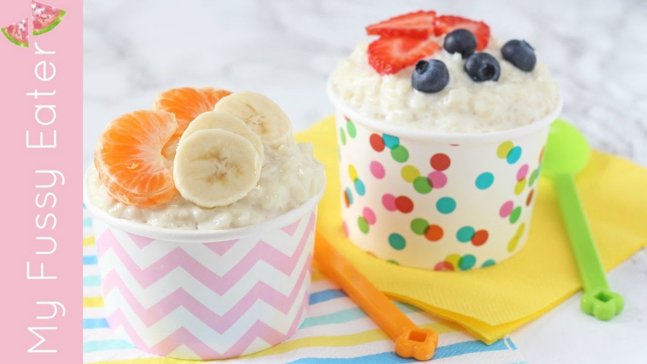 Sugar Free Coconut Rice Pudding | Healthy Weaning & Dessert for Kids