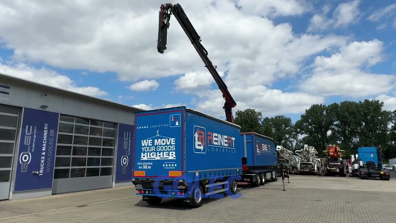 VERKAUFT - Volvo FH 500 6x2 Pritsche Kran Palfinger PK34002 + JIB aus Baujahr 2017