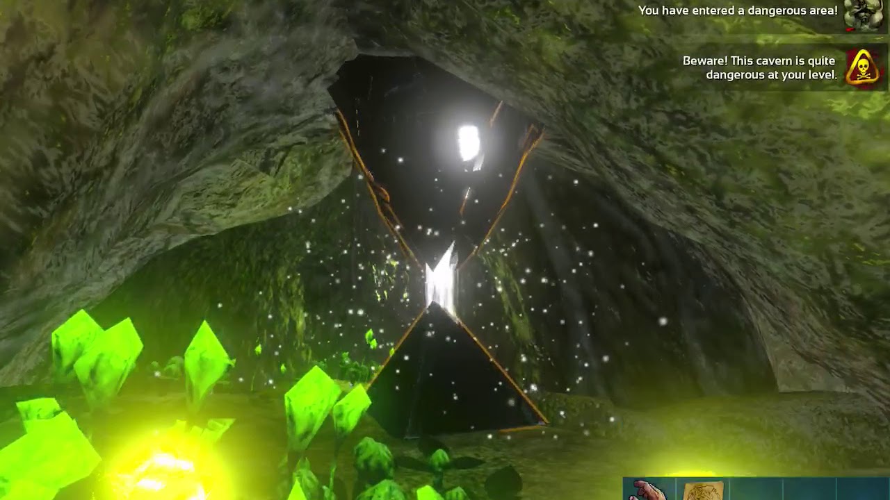 Ark Survival Evolved Mobile, Swamp cave full run + drop location