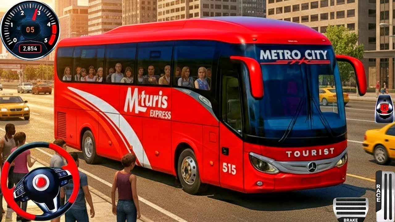 New Bus Simulator 2026: Impossible Indian RoadBus Driving - Bus Game Android Gameplay