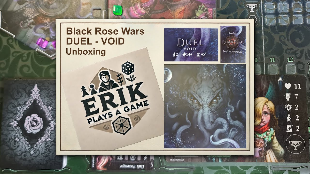 Black Magic Unleashed | Unboxing Black Rose Wars: DUEL – Void