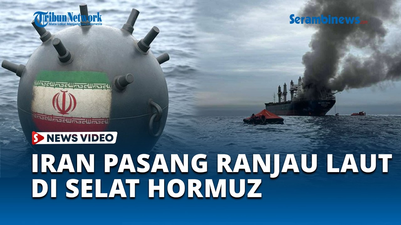 Militer Iran Pasang Ranjau Laut Disepanjang Perairan Selat Hormuz