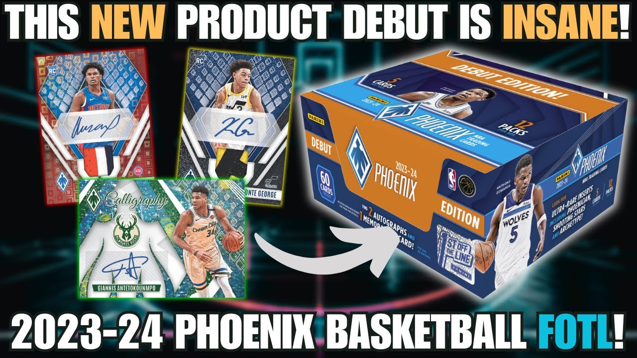AWESOME NEW PRODUCT! 2023-24 Panini Phoenix Basketball FOTL Review!