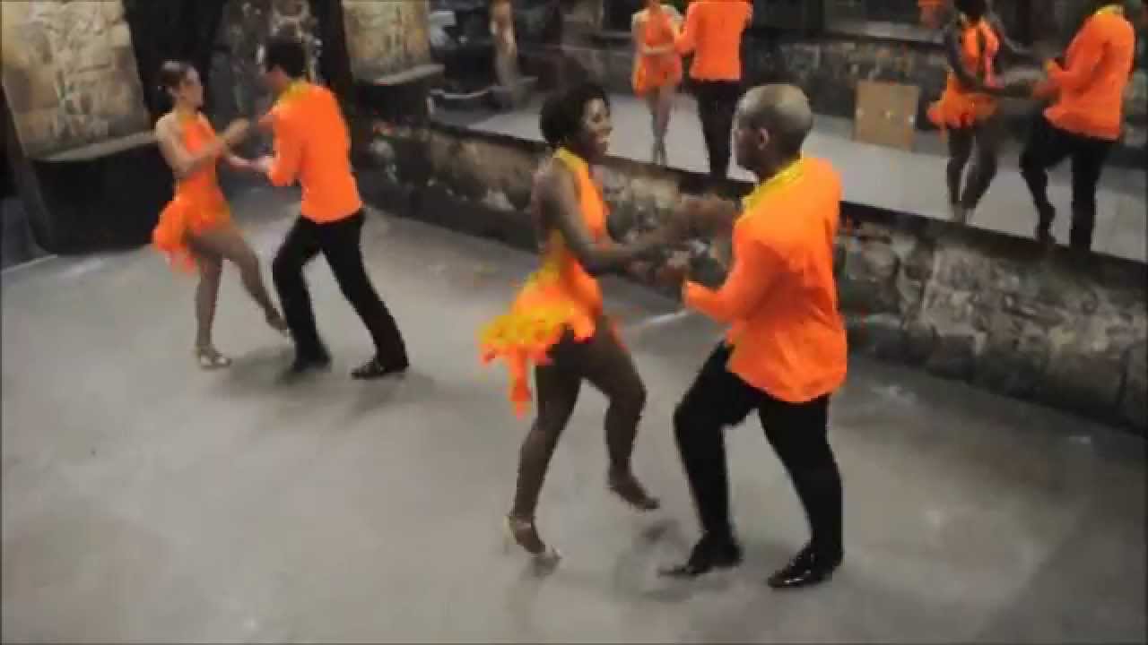 Salsa Colombienne Boogaloo. Academia de Salsa Colombiana Maritza Arizala 2. Paris 2012