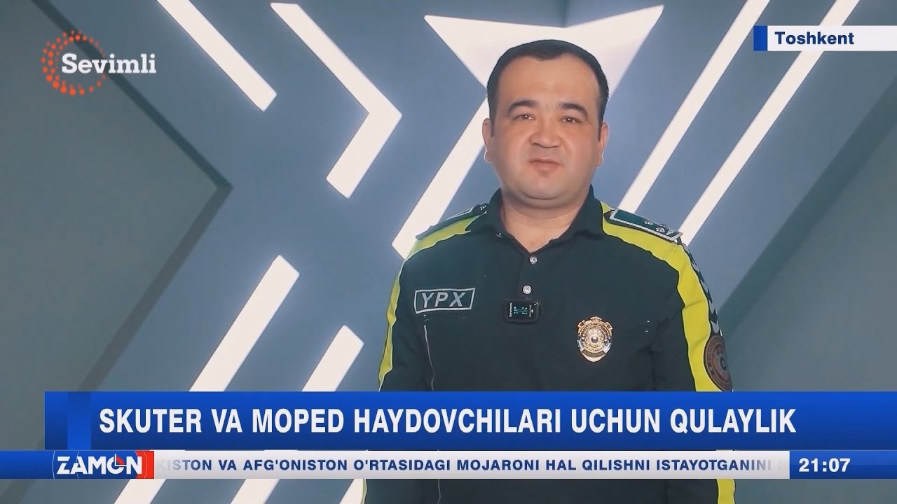 Skuter va moped haydovchilari uchun qulaylik (Toshkent)