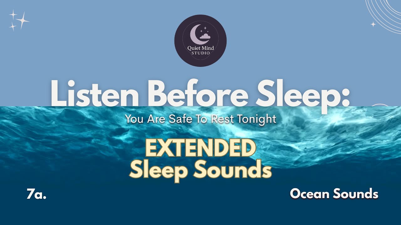 Listen Before Sleep with Ocean Waves (30 Minute Edition) | You Are Safe to Rest Tonight