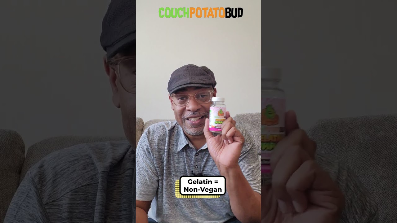 Gelatin is not VEGAN!! 🙄