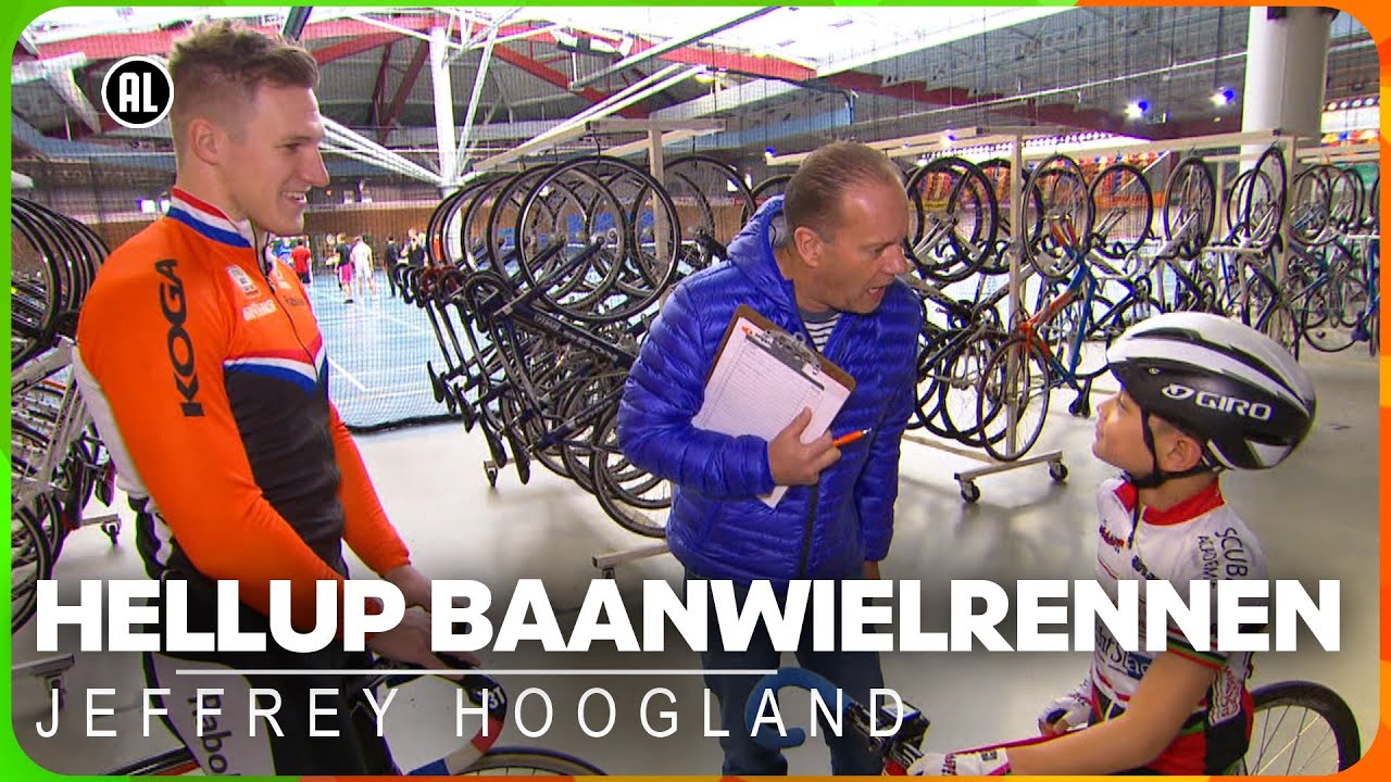 Sturen, remmen en niet bang zijn | Hellup Baanwielrennen met Jeffrey Hoogland | Zappsport