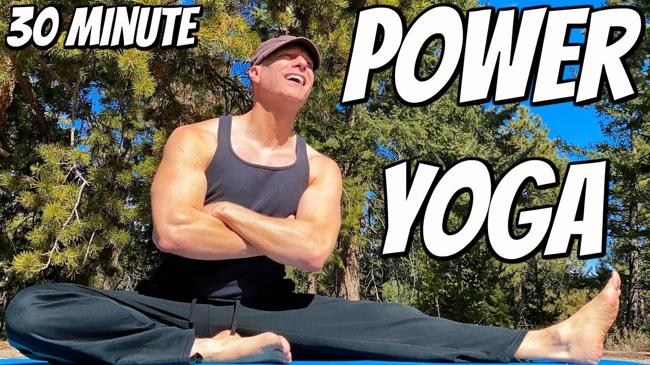 30 minute Full Body Power Yoga Workout with Sean Vigue